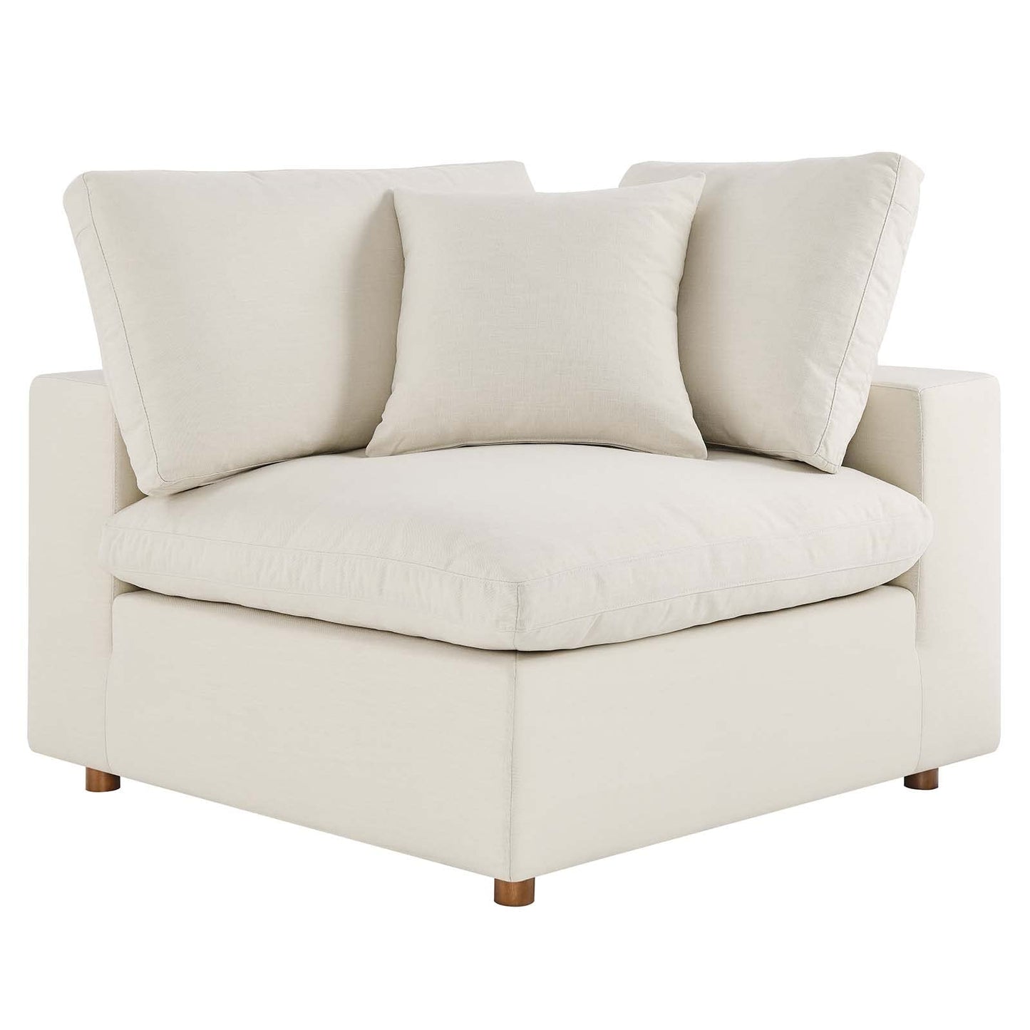 Modway Commix Down-Filled Overstuffed Upholstered 3-Seater Sofa