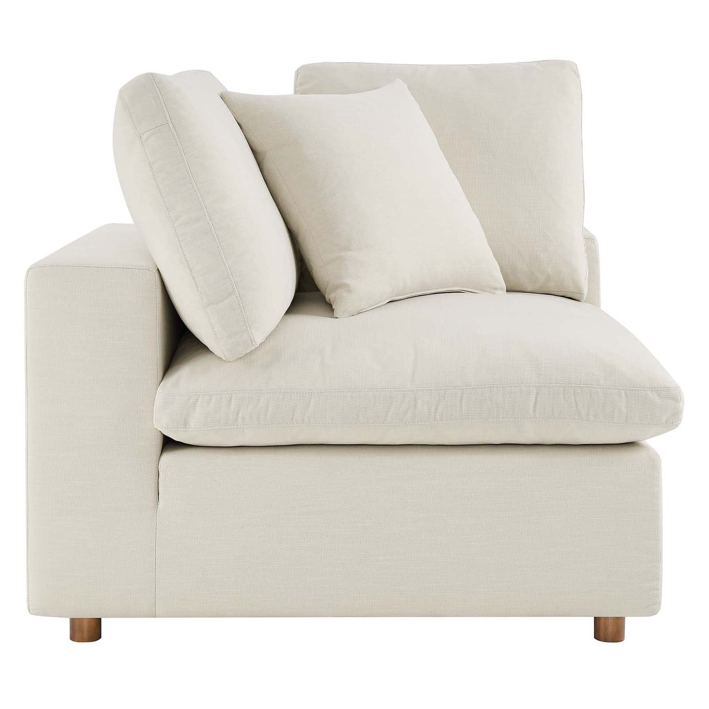 Modway Commix Down-Filled Overstuffed Upholstered 3-Seater Sofa